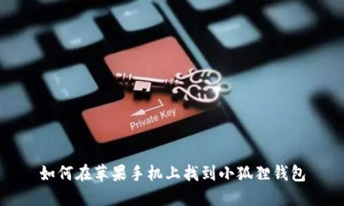 如何在苹果手机上找到小狐狸钱包