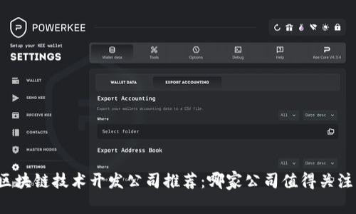 区块链技术开发公司推荐：哪家公司值得关注？