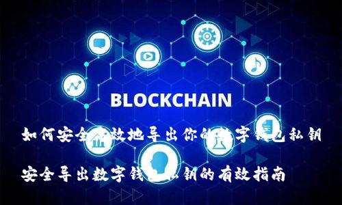 如何安全高效地导出你的数字钱包私钥

安全导出数字钱包私钥的有效指南