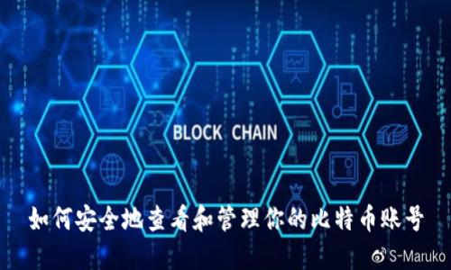 如何安全地查看和管理你的比特币账号
